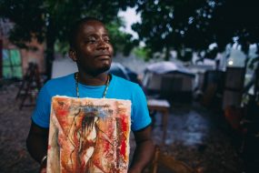 HAITI - EARTHQUAKE SURVIVORS - ARTISTS RECOVERY - JACMEL