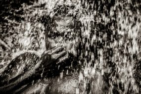 15 July 2009:. Annual Vodoo festival at Saut d'Eau Waterfalls with thousands of pilgrims from Haiti and the Haitian diaspora taking good-luck baths