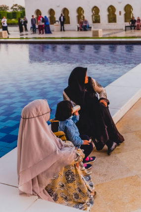 16 Décembre 2018:  Grande Mosquée Sheikh Zayed dans l'Emirat d'Abu Dhabi, plus grande mosquée des Emirats, Emirats Arabes Unis, Abu Dhabi, Emirats Arabes Unis                                                                                  16 Decembre 2018: Sheikh Zayed Grand Mosque, the largest mosque in the Emirates, Abu Dhabi, United Arabic Emirates