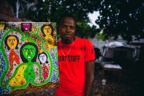 HAITI - EARTHQUAKE SURVIVORS - ARTISTS RECOVERY - JACMEL