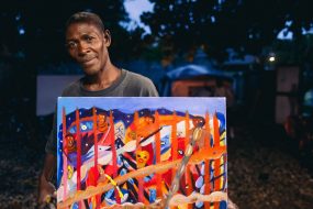 HAITI - EARTHQUAKE SURVIVORS - ARTISTS RECOVERY - JACMEL