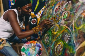 HAITI - EARTHQUAKE SURVIVORS - ARTISTS RECOVERY - JACMEL