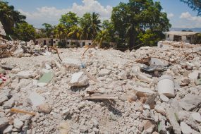 HAITI - EARTHQUAKE - PORT-AU-PRINCE - UN HQ RUBBLES