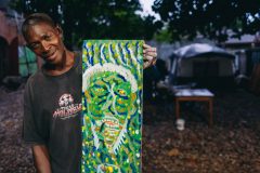 HAITI - EARTHQUAKE SURVIVORS - ARTISTS RECOVERY - JACMEL